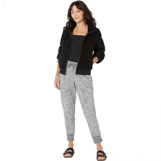 L.L.Bean Petite Bean\'s Cozy Joggers Marled Light Gray Marl ID-pF3MqIMY