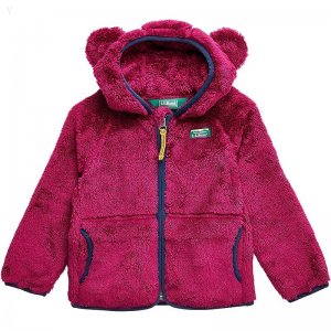 L.L.Bean Hi-Pile Fleece Jacket (Toddler) Rich Berry ID-ZYpbjh9D