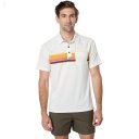 L.L.Bean Everyday SunSmart Polo Short Sleeve Print Cream/Multi Stripe ID-duYPhJeW