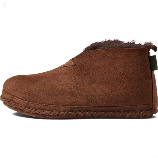 L.L.Bean Wicked Good Slipper Chocolate Brown ID-3imYr2Aj