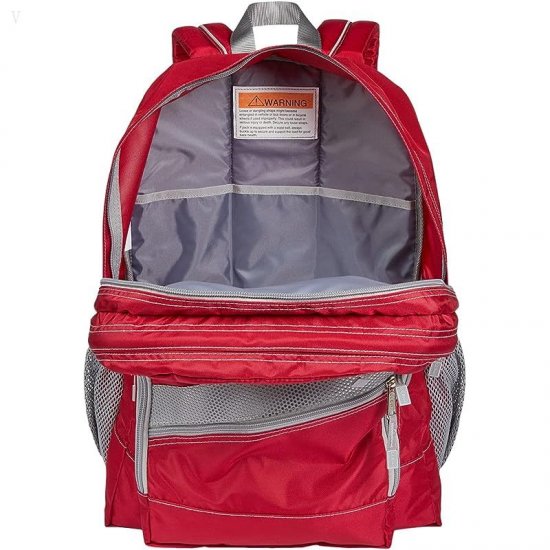 L.L.Bean Kids Deluxe Backpack Red ID-mjELZTT0