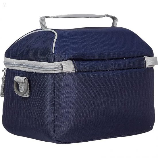 L.L.Bean Flip Top Lunch Box III Navy ID-XnVD30md