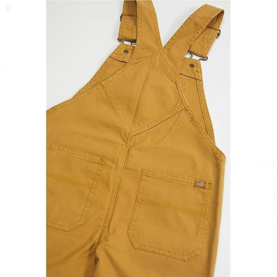 L.L.Bean Rugged Utility Overalls (Little Kids) Marsh Brown ID-N68Oh4uY