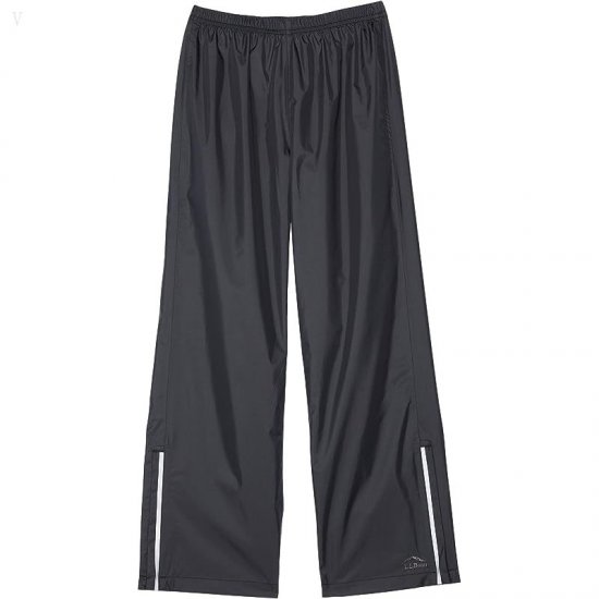 L.L.Bean Trail Model Rain Pants (Big Kids) Black ID-Q6lPqnh8