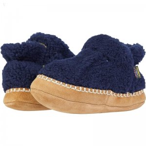 L.L.Bean Cozy Slipper Bootie (Toddler/Little Kid/Big Kid) Bright Navy ID-1udMAYpA