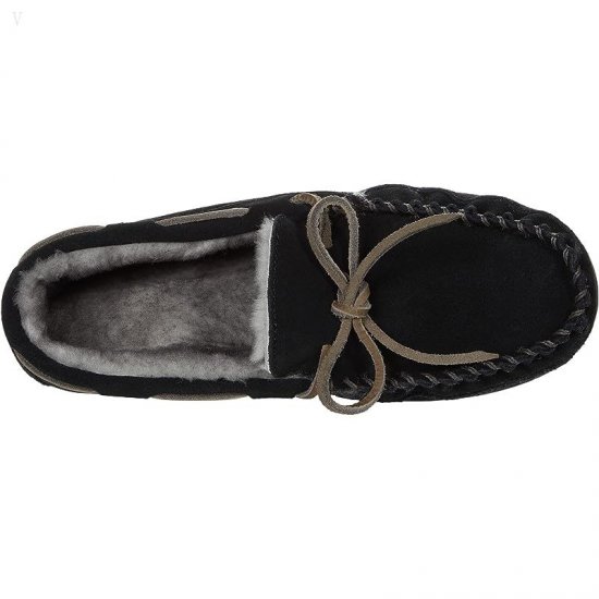 L.L.Bean Wicked Good Moccasins Black ID-SStjDm5x