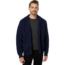 L.L.Bean Classic Raggwool Cardigan Sweater Regular Nautical Navy ID-miId46BS