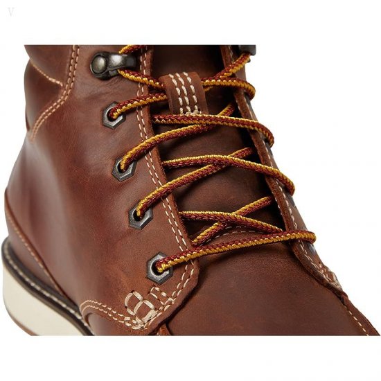 L.L.Bean Stonington Boots Moc Toe Dark Oakwood ID-MBVWoXzW