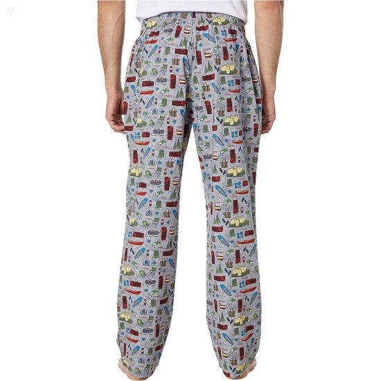 L.L.Bean Comfort Stretch Woven Sleep Pants Regular Cloud Gray Camping ID-Sy5gXL0H