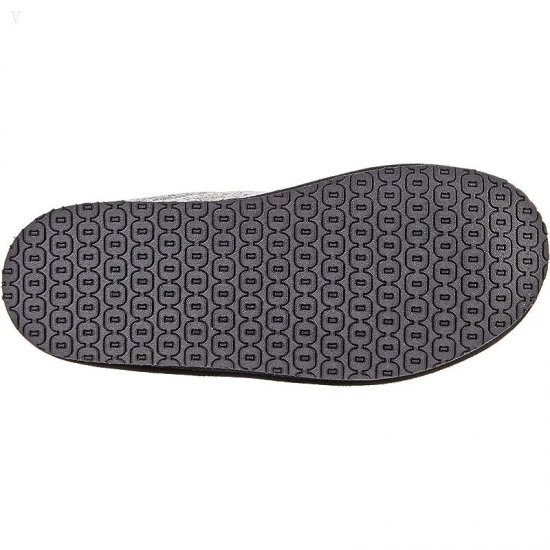 L.L.Bean Sweater Fleece Slipper Scuff Gray Heather ID-ZEYd8rOx