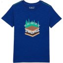 L.L.Bean Graphic Tee Glow in the Dark (Big Kids) Indigo Ink S'Mores ID-kLLsB5NY