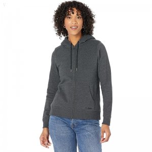 L.L.Bean 1912 Sherpa-Lined Hoodie Charcoal Heather ID-fxsm1PFR