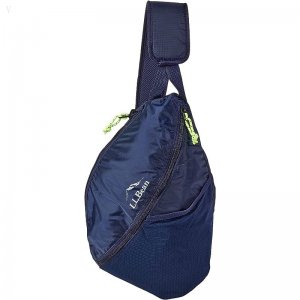 L.L.Bean Stowaway Sling Pack Bright Navy ID-J5lAmU2L