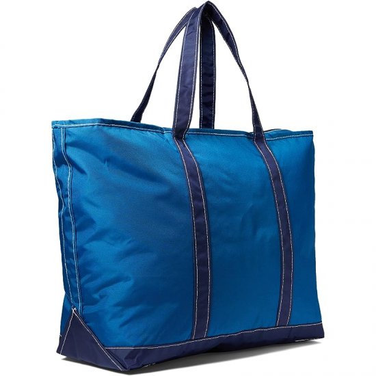 L.L.Bean Everyday Lightweight Tote Large Nautical Blue ID-OBnX2PnF