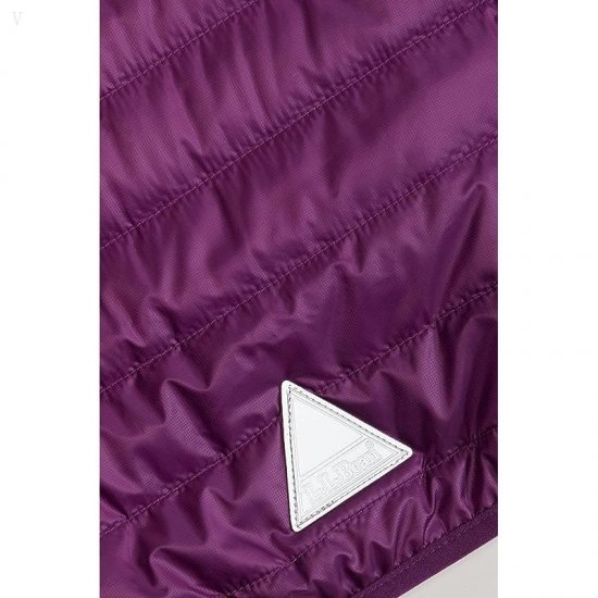L.L.Bean Primaloft Packaway Hooded Color-Block Jacket (Big Kids) Dark Mulberry/Light Mauve ID-0ti83Qqv