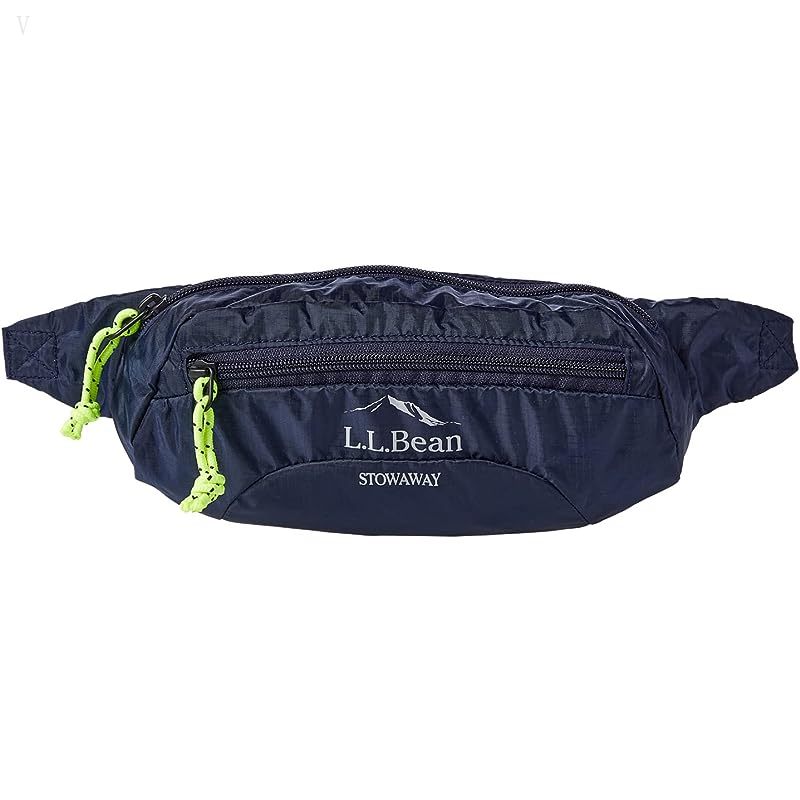 L.L.Bean Stowaway Hip Pack Bright Navy ID-045O3TJo