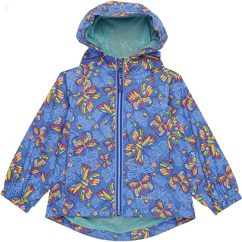 L.L.Bean Discovery Rain Jacket Print (Toddler) Night Sky Butterfly ID-0IKW2cQI