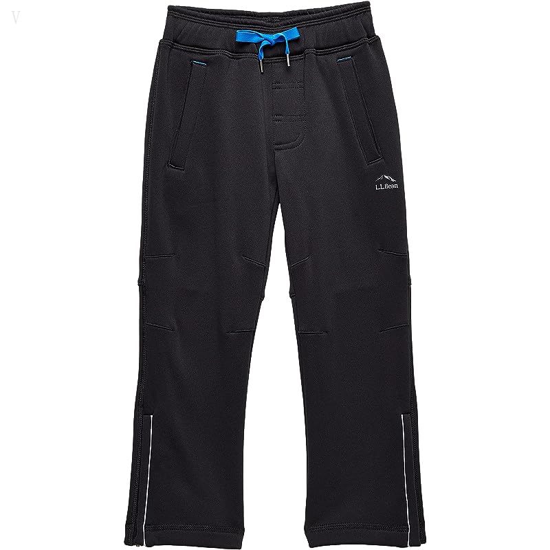 L.L.Bean Mountain Fleece Pants (Big Kids) Black ID-16rrwX1q