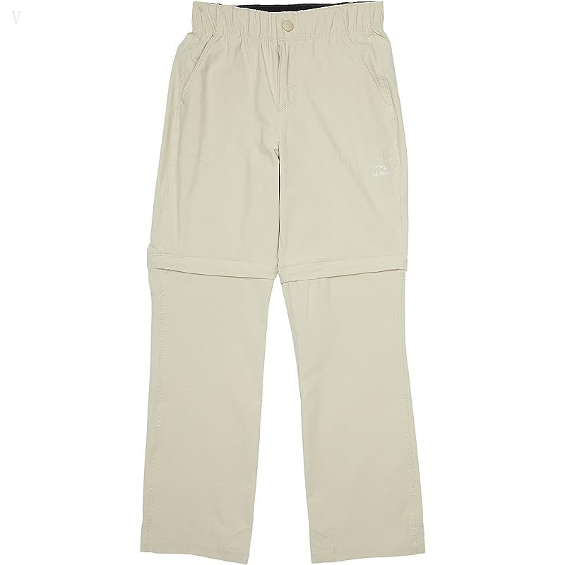 L.L.Bean Cresta Hiking Zip Off Pants (Big Kids) Cement ID-1QhP10HW