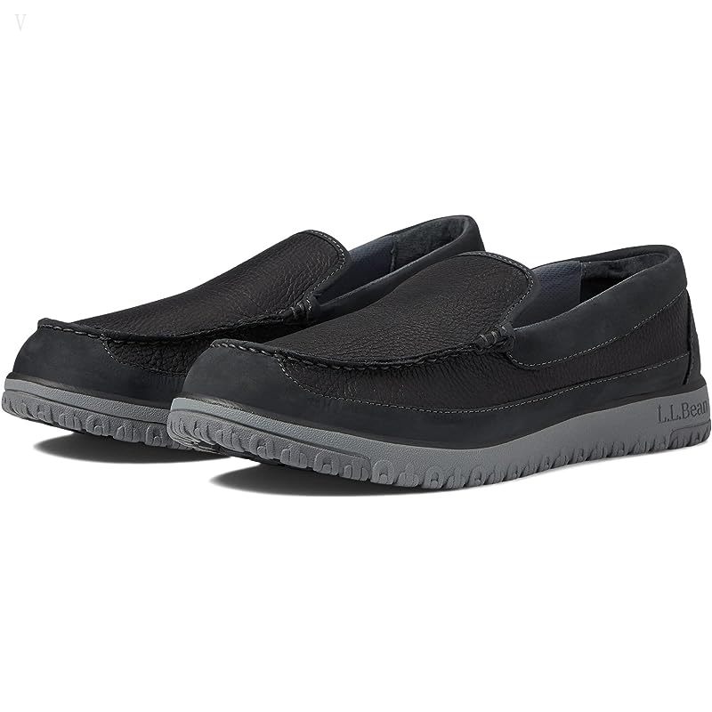L.L.Bean All Week Slipper Mocs Black ID-2VqmK9RV