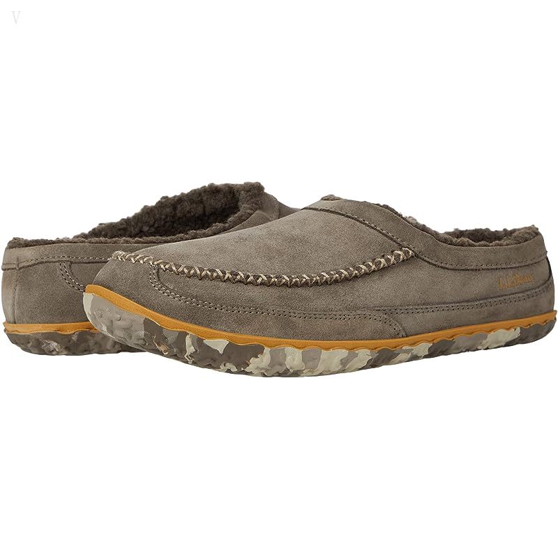 L.L.Bean Mountain Slipper Scuff Ash ID-5YXCS6hf