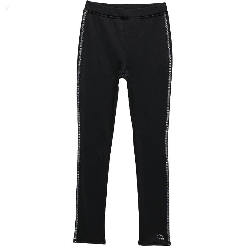 L.L.Bean Mountain Fleece Leggings II (Big Kids) Black ID-7BDc3ipq