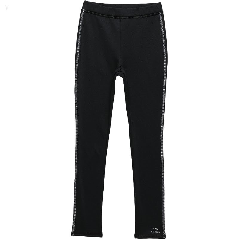 L.L.Bean Mountain Fleece Leggings II (Little Kids) Black ID-8ZD470JQ