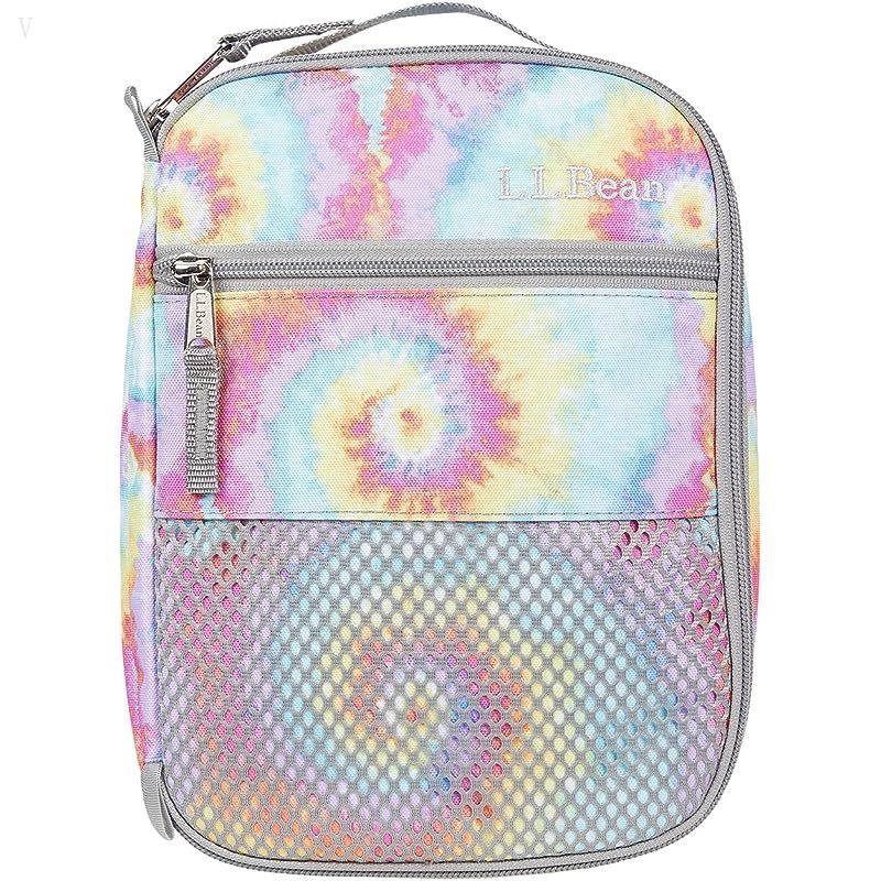 L.L.Bean Lunch Box III Print Multi Tie-Dye Print ID-9Z8AWufb