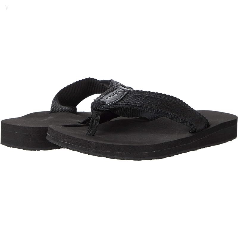 L.L.Bean Classic Maine Isle Flip Flop II Black ID-AmvgX5eD