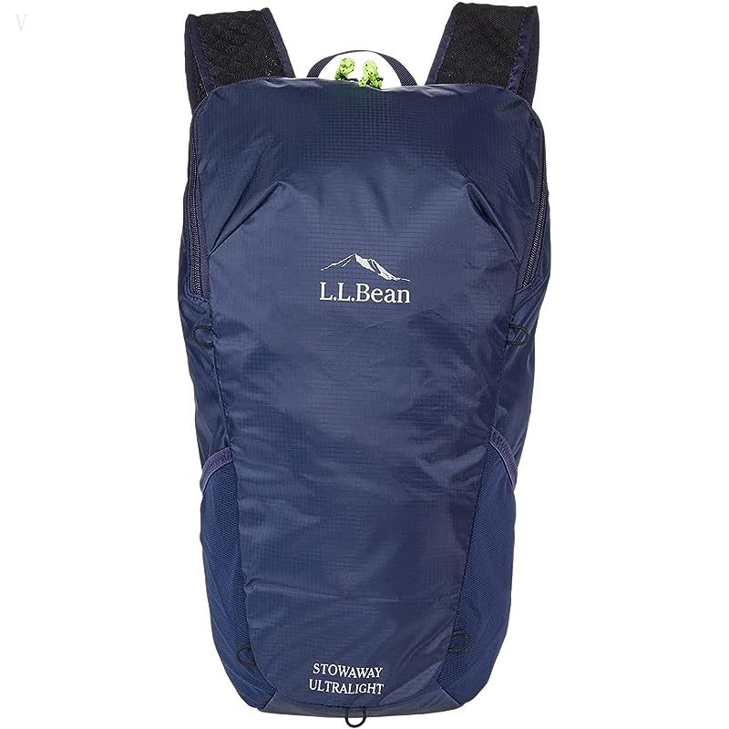 L.L.Bean Stowaway Ultralight Day Pack Bright Navy ID-D3h0bcom