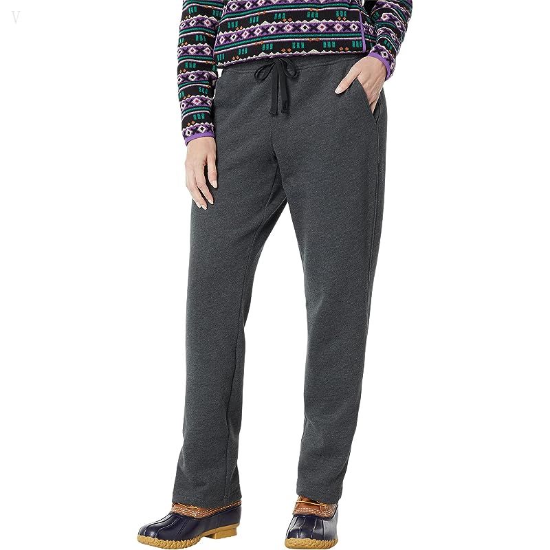 L.L.Bean 1912 Straight Leg Sweatpants Charcoal Heather ID-GxsILV1c