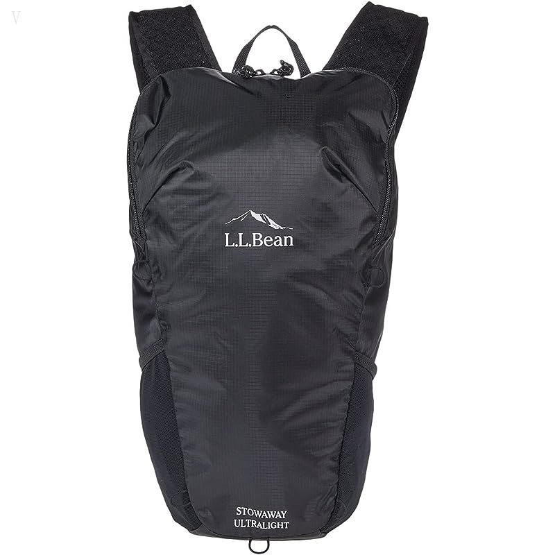 L.L.Bean Stowaway Ultralight Day Pack Black ID-H0BdEmhN