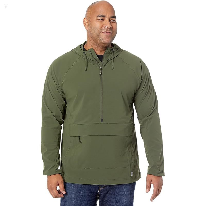 L.L.Bean Venture Stretch Anorak - Tall Forest Shade ID-HtE7OTrS