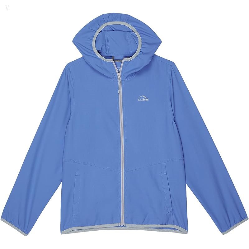L.L.Bean No Fly Zone Jacket (Big Kids) Arctic Blue ID-I5XDj4d2