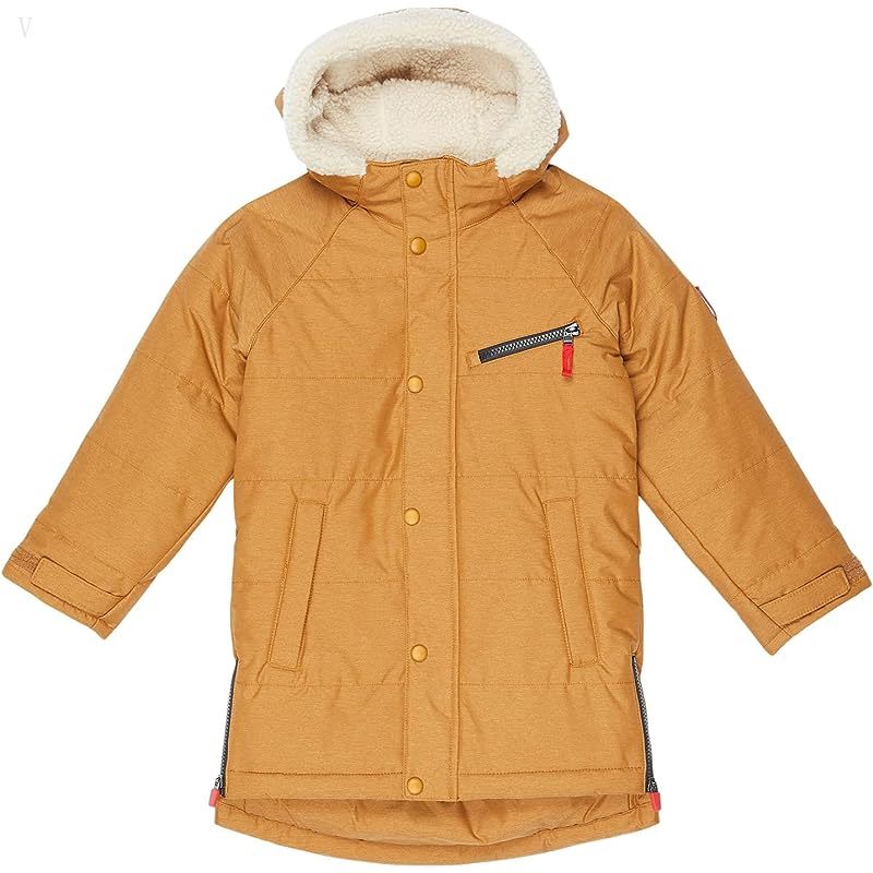 L.L.Bean Winter Warmer Insulated Parka (Little Kids) Saddle ID-KYL9faBN