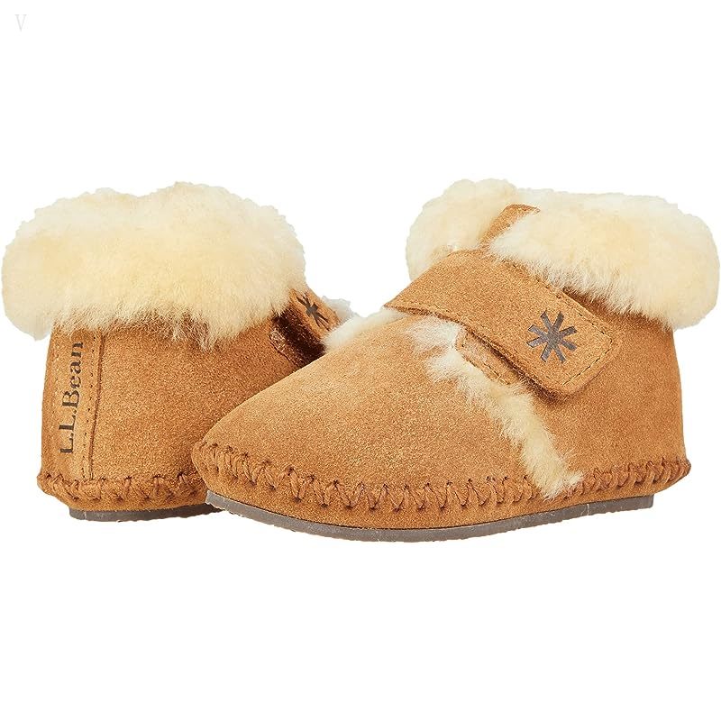 L.L.Bean Wicked Good Slipper (Toddler) Brown ID-Kt4jssmd