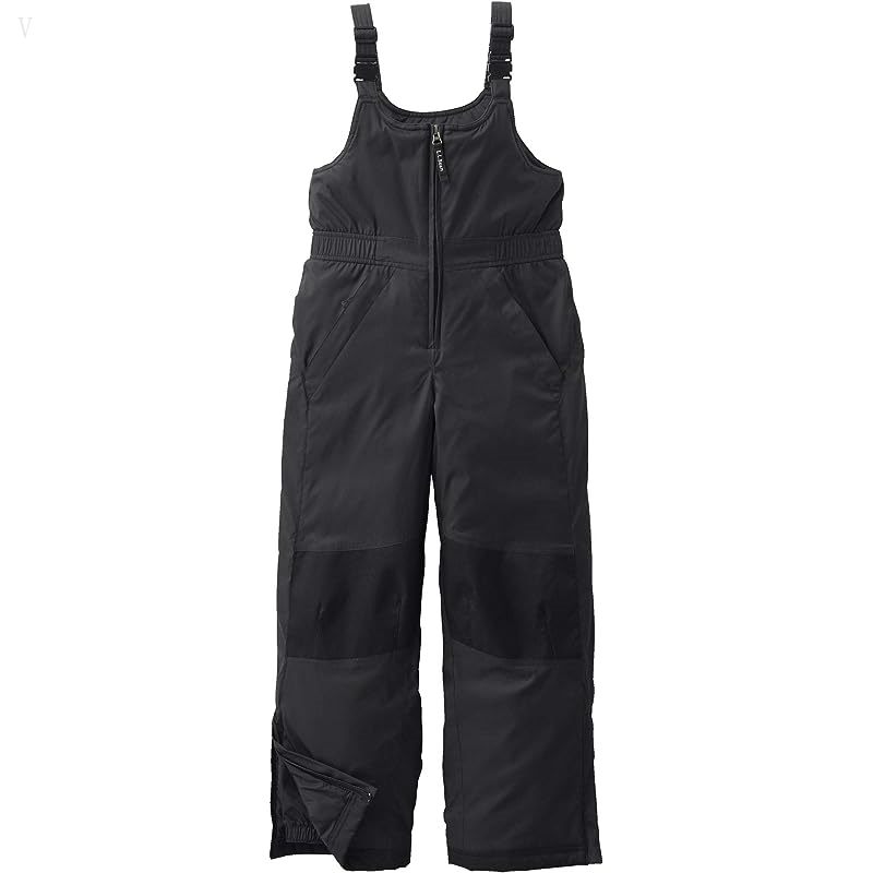 L.L.Bean Cold Buster Snow Bibs (Big Kids) Classic Black ID-MVgSjLga
