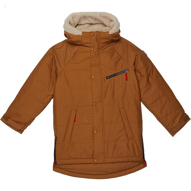 L.L.Bean Winter Warmer Insulated Parka (Big Kids) Saddle ID-MlmjoPGZ