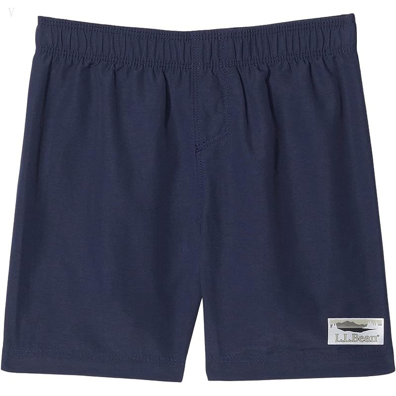 L.L.Bean Stowaway Shorts (Toddler) Navy ID-OpVlMlJ1