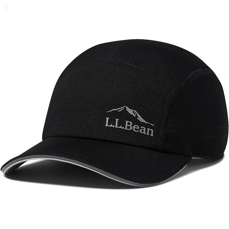L.L.Bean SunSmart 5 Panel Cap Black ID-PjO8tZEW