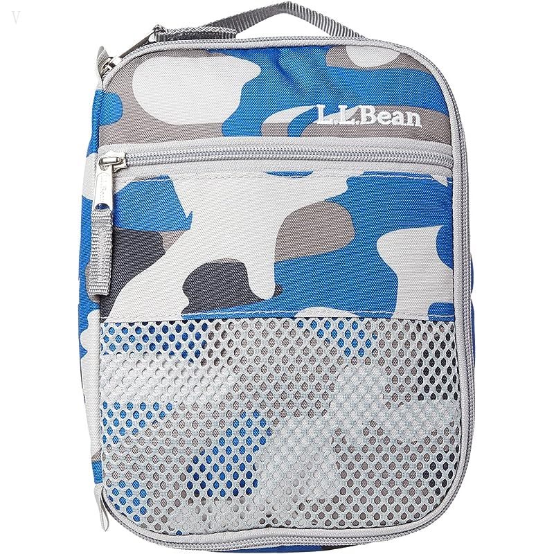 L.L.Bean Lunch Box III Print Ocean Blue Camo ID-QxOXnPUf