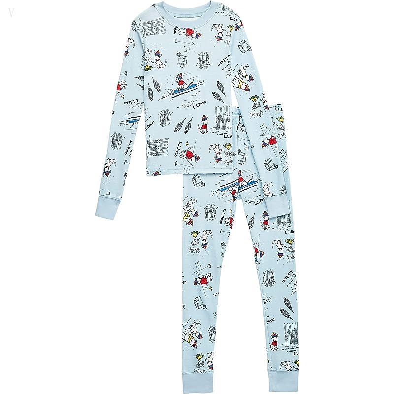 L.L.Bean Organic Cotton Fitted Pajamas (Big Kids) Buddy the Dog ID-Sle9Mjjm