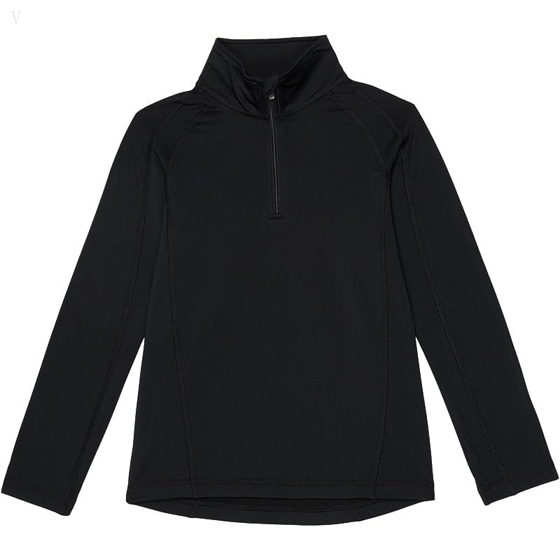 L.L.Bean Wicked Warm Expedition Underwear Top (Big Kids) Black ID-SwYe0kNS