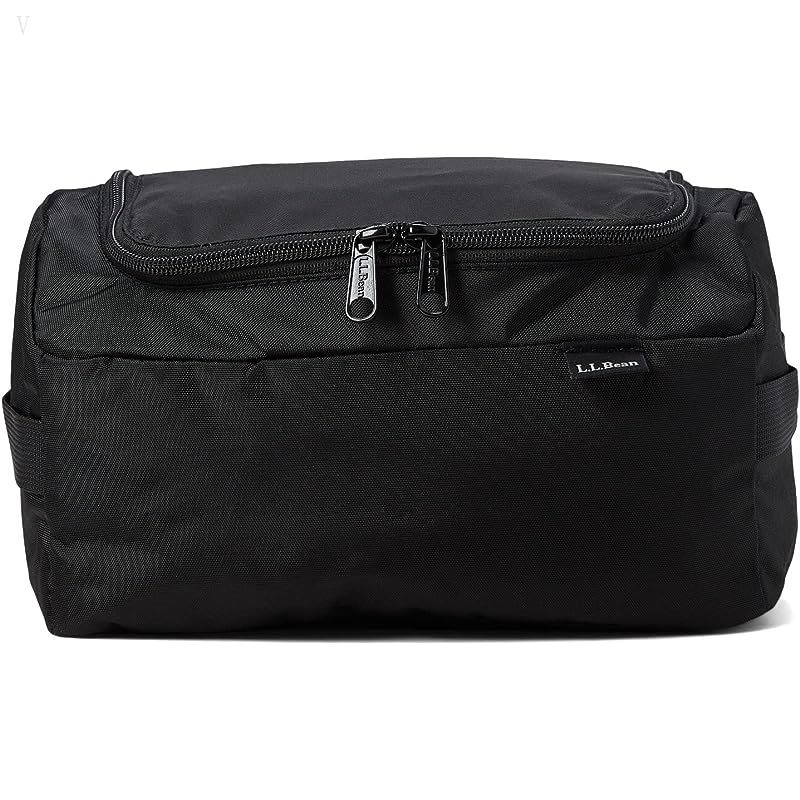 L.L.Bean Personal Organizer Toiletry Kit Black ID-TTPG0mOh