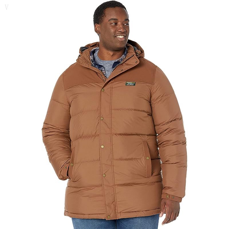 L.L.Bean Mountain Classic Down Parka - Tall Dark Barley ID-XEJVUqBA