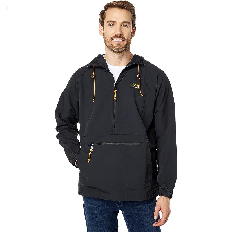 L.L.Bean Mountain Classic Anorak Black ID-ZfYSmeU9