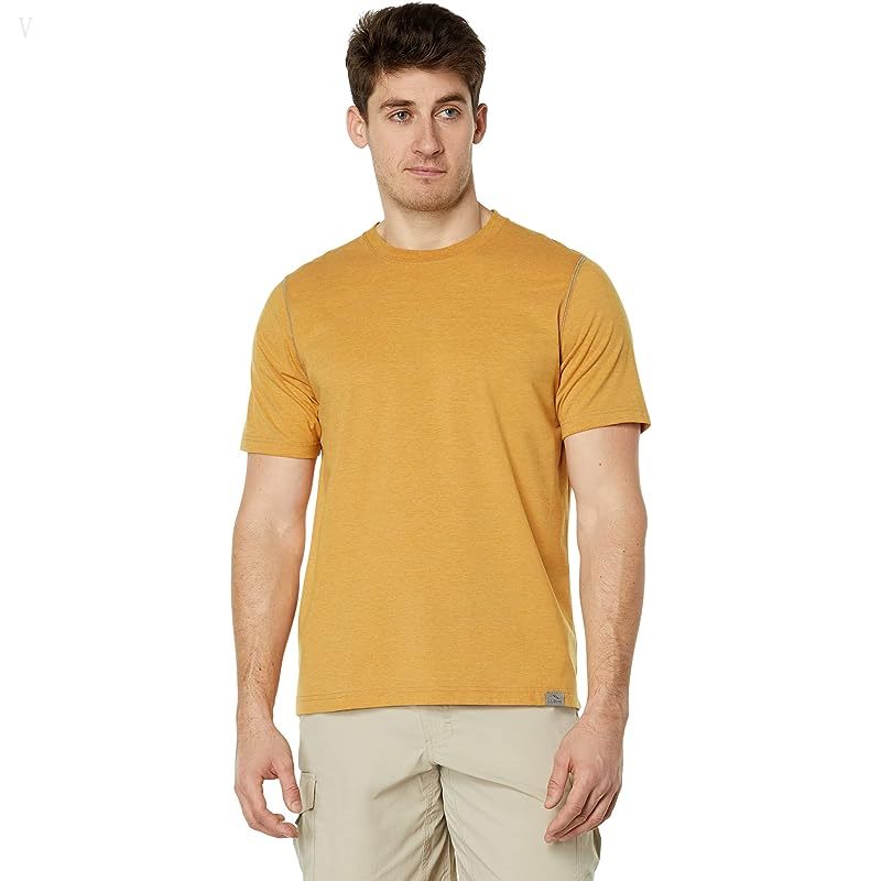 L.L.Bean Insect Shield Field Tee Short Sleeve Regular Dark Amber ID-dsNt9iJi