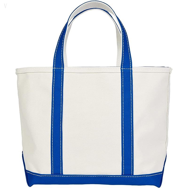 L.L.Bean Zip Top Boat and Tote Medium Regatta Blue ID-ggZTMQ1V