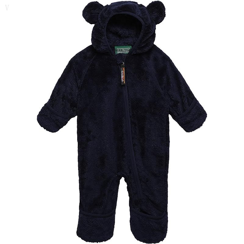 L.L.Bean Hi-Pile Fleece Bunting (Infant) Bright Navy ID-hv6lq2oI