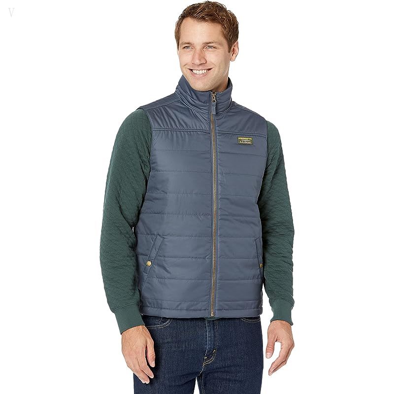 L.L.Bean Mountain Classic Puffer Vest Gunmetal Gray ID-i2F5VnLj